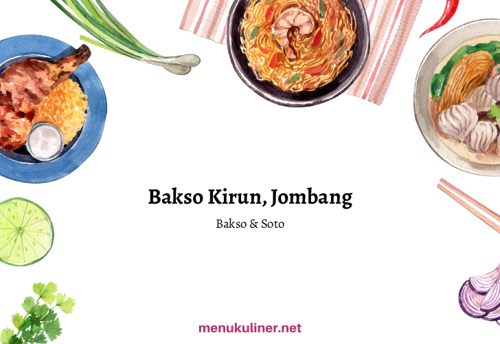 Bakso Kirun, Jombang, Jombang