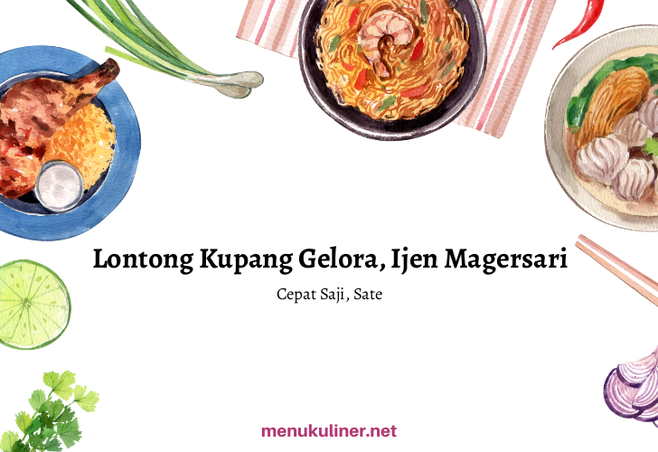 Lontong Kupang Gelora, Ijen Magersari, Mojokerto