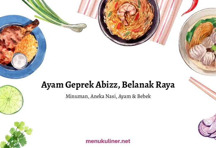 Ayam Geprek Abizz, Belanak Raya, Pangkal Pinang